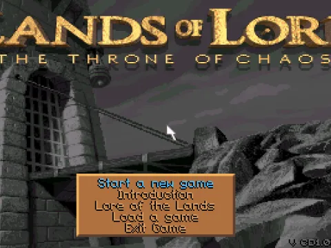 Main menu