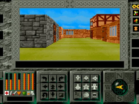 Town shown during the day