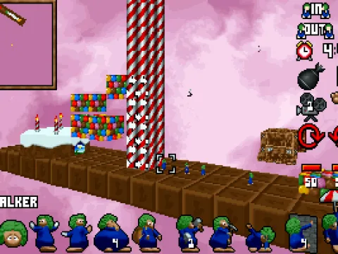 The controls in Lemmings 3D are awful, just awful.