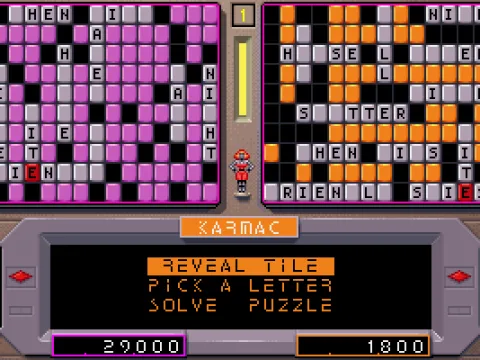 Gameplay (choosing an option)