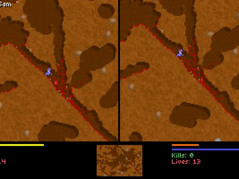 The game is rather gorey