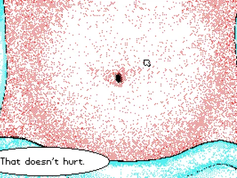 Checking our patient