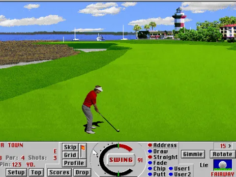 Harbour Town hole 18