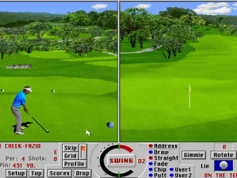 one of many split screen options