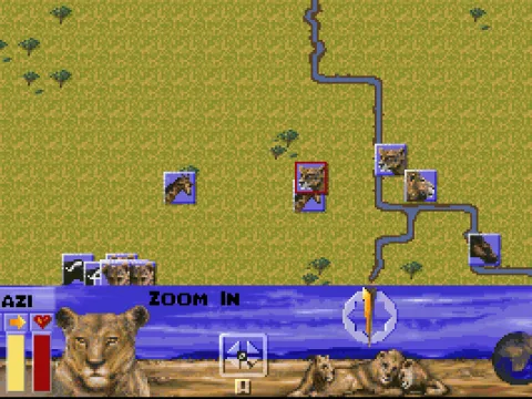 Simulation mode - map