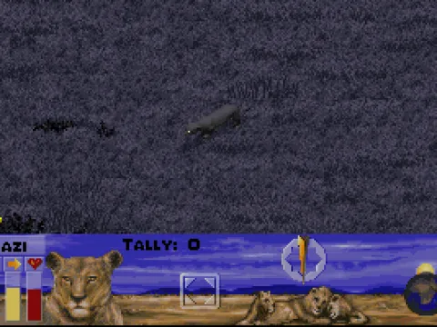 Simulation mode - nocturnal hunting