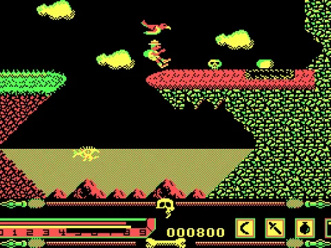 I'm in the claws of an eagle!