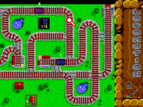 It's full of trains now... (VGA)