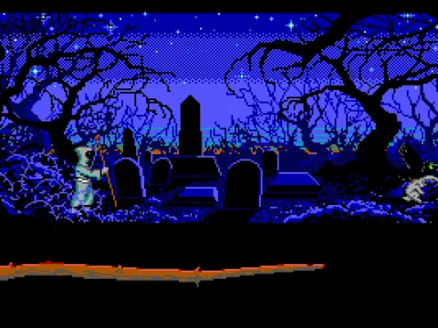 Graveyard - Looks like the owl has preparations for dinner (Expert mode) (EGA)