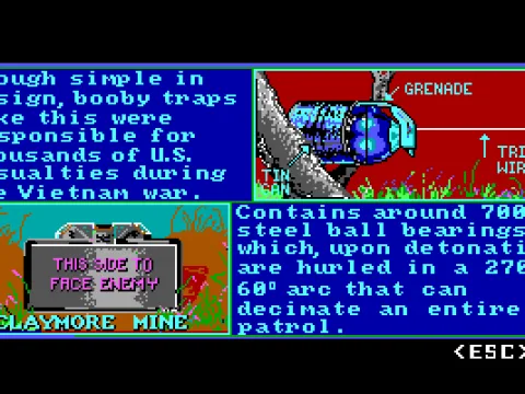 Info about Claymore Mines (EGA)