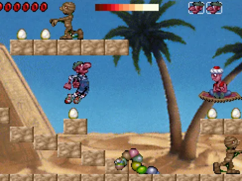 Egypt - main objective is to destroy each alien egg