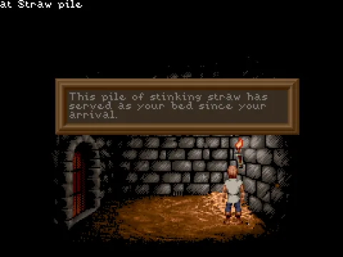 This is where you start the game...