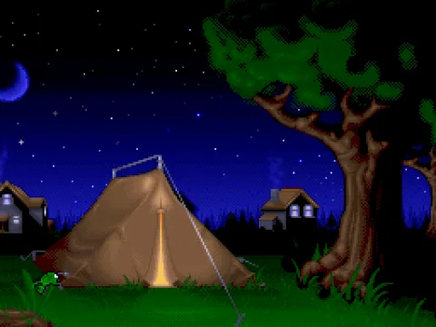 Introduction: Mick and Mack camping out in the back yard.