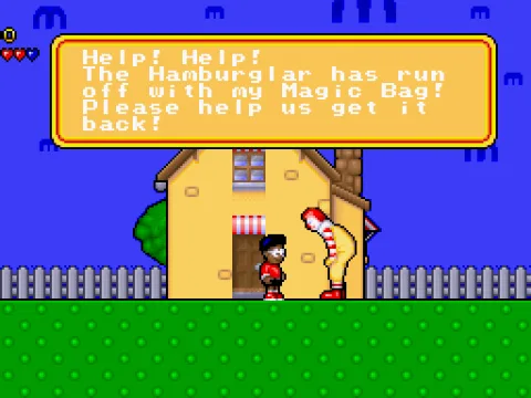 Ronald gives you a vital mission.