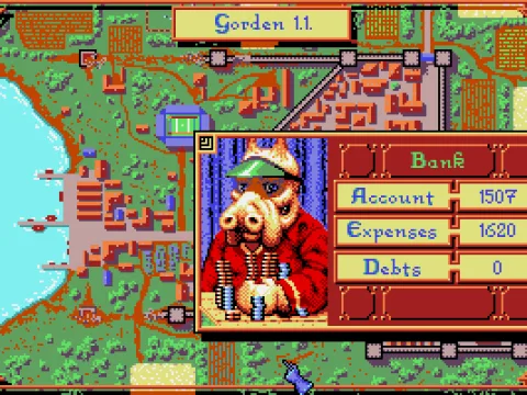 Checking status at the bank