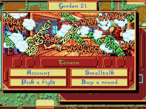 Picking a fight at the local pub