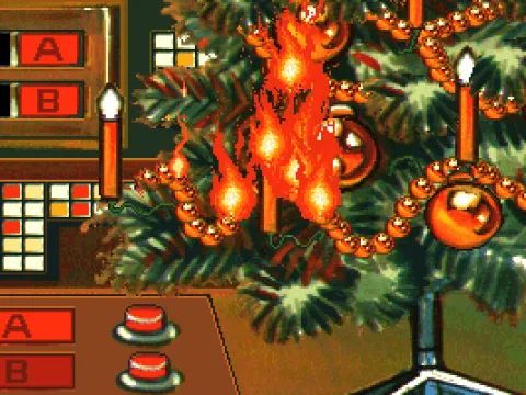 Intro: A burning Christmas tree near the wrong equipment...