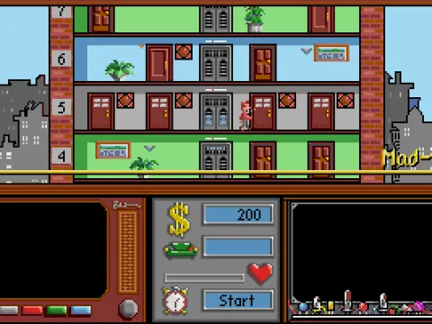 Mad TV's office tower (the bottom)