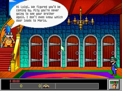 The first Koopa Boss