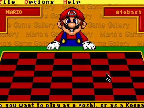 Selecting my board pieces.