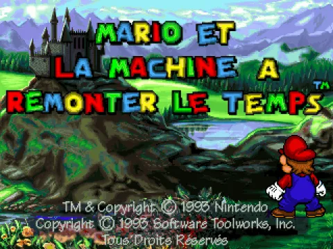 French title screen