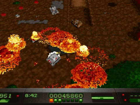 Explosions everwhere