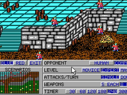 Options. Each map has 4 different starting positions.