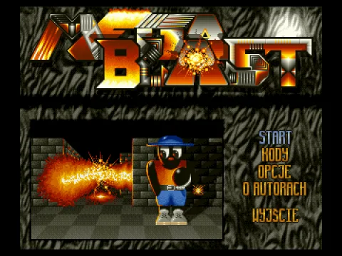 Main menu screen