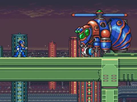 Some kind of helicopter enemy