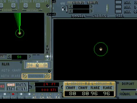 Electronic Warfare Officer's station