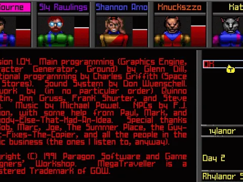 About The Game (Credits)