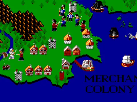 Title Screen (VGA 16 Colors)