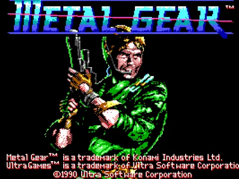 Title screen (EGA/Tandy)