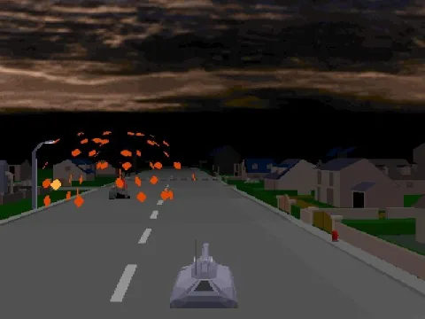 You can switch views to control the tank