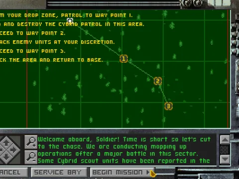 Tactical Mission Map