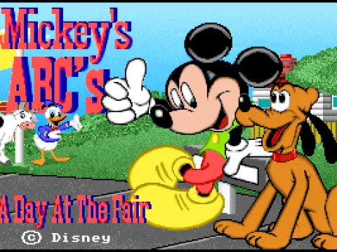 The title screen
