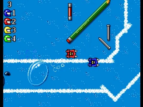 Running into that blob of glue slows you down