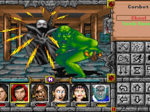 Dungeon battle: Undead await in the Dungeon of Terror.