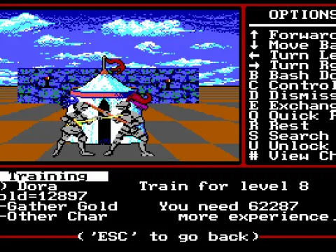 Leveling up is possible only at designated locations, and you need to pay the trainers