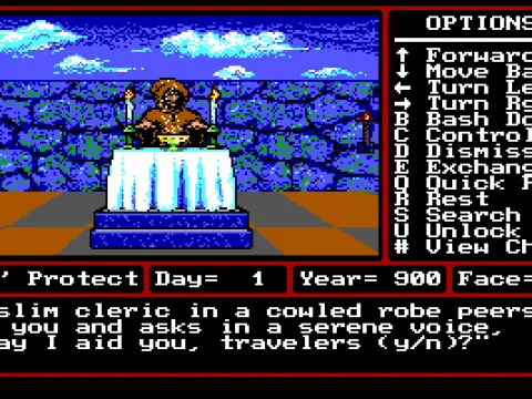 Visiting a temple for some healing