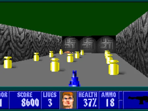 New treasure art and wall engravings.