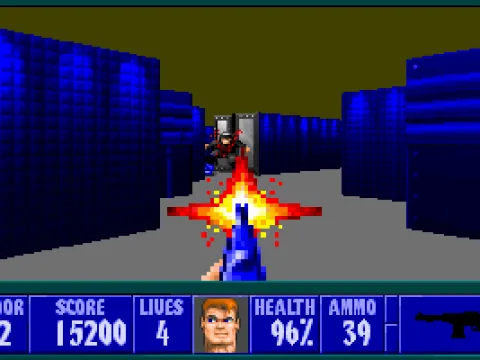 Nice lighting effects and detail on the wall textures.