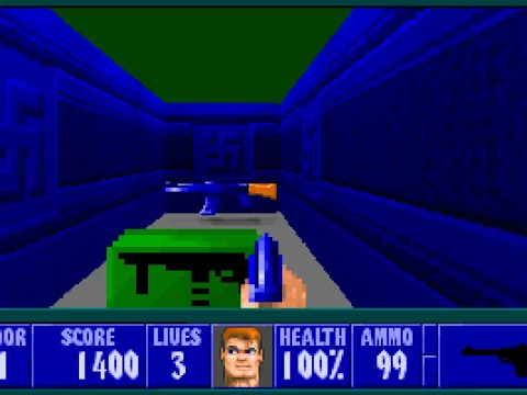 The machine gun now looks like an MP44. New ammo box in the front.