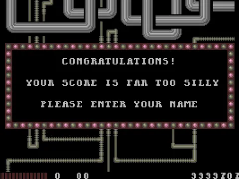 I scored a top score...I think.