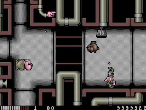 The enemies get stranger and stranger.