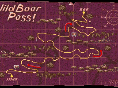 Map of the 2nd territory