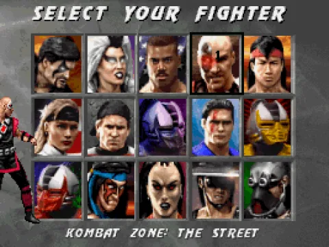 Select your fighter