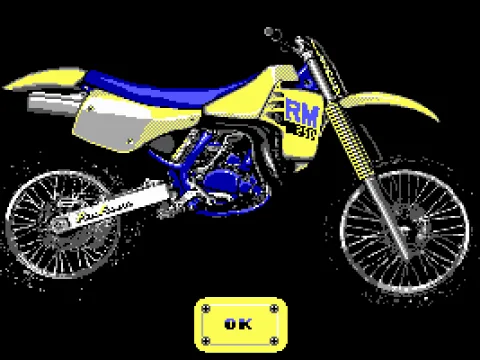 Main bike configuration screen