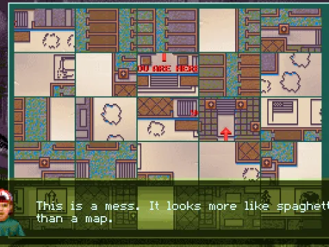 Unscramble to reveal the museum map