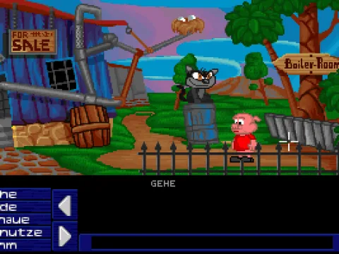 Not the friendliest cat around.